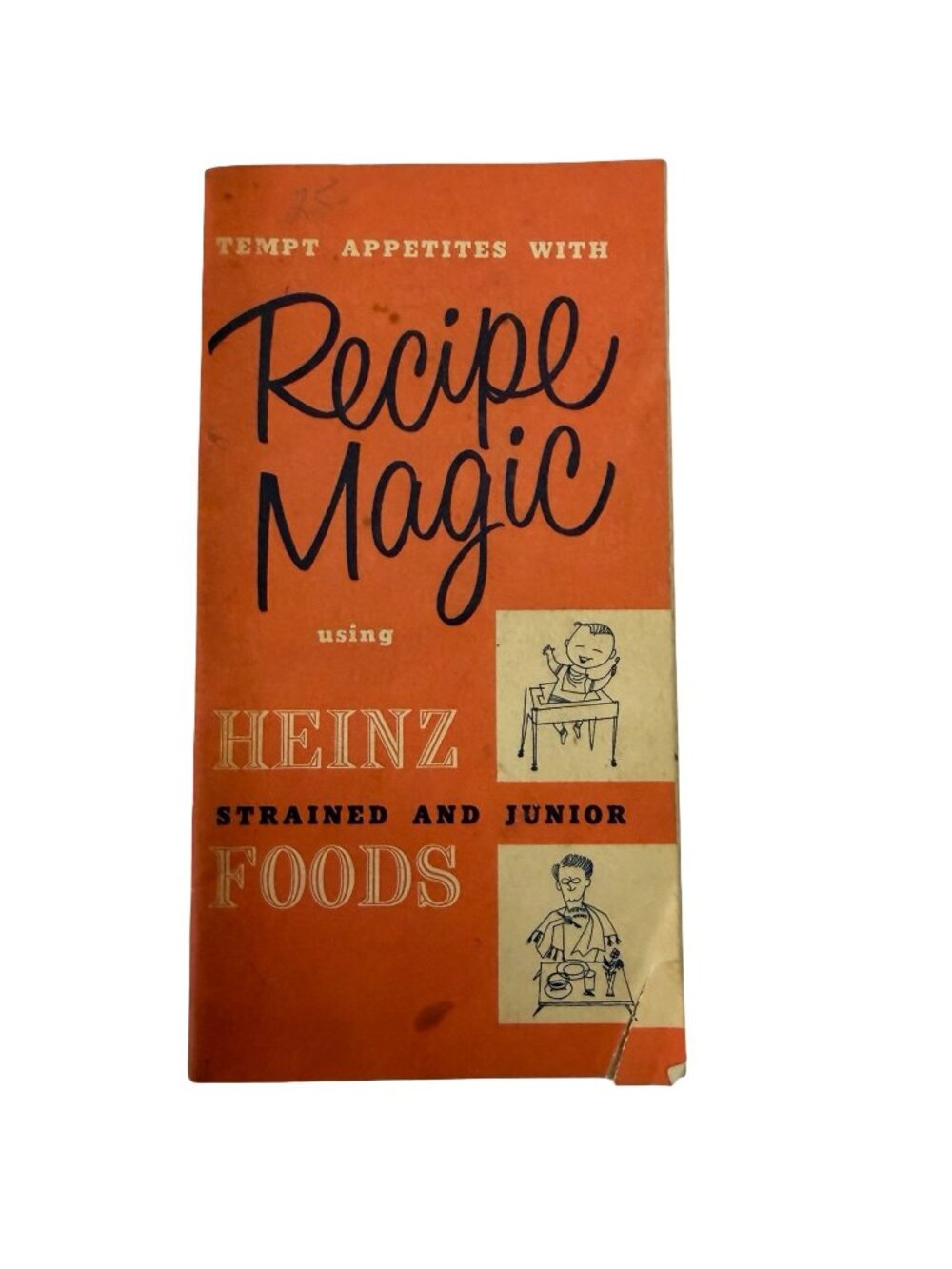 Vintage Heinz Recipe Magic Baby Foods Cookbook Advertising Booklet 1950s Mid Cen